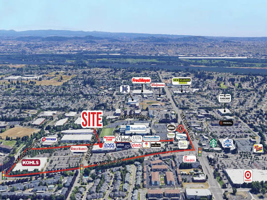 Columbia crossing shopping center shop
